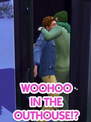 The Sims can WOOHOO in the outhouse now… I wasn’t ready for this 🚽😭#TheSims4 #SimsTok #GamingTok #Woohoo #LegacyChallenge #SimFails #FunnySims