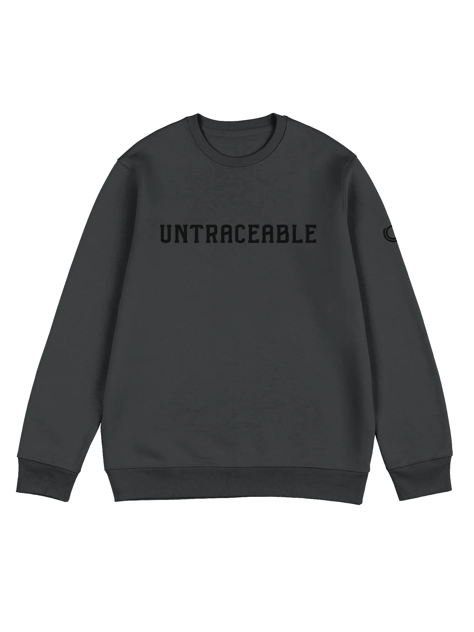Stealth - Black Wordmark Crewneck product image (1)