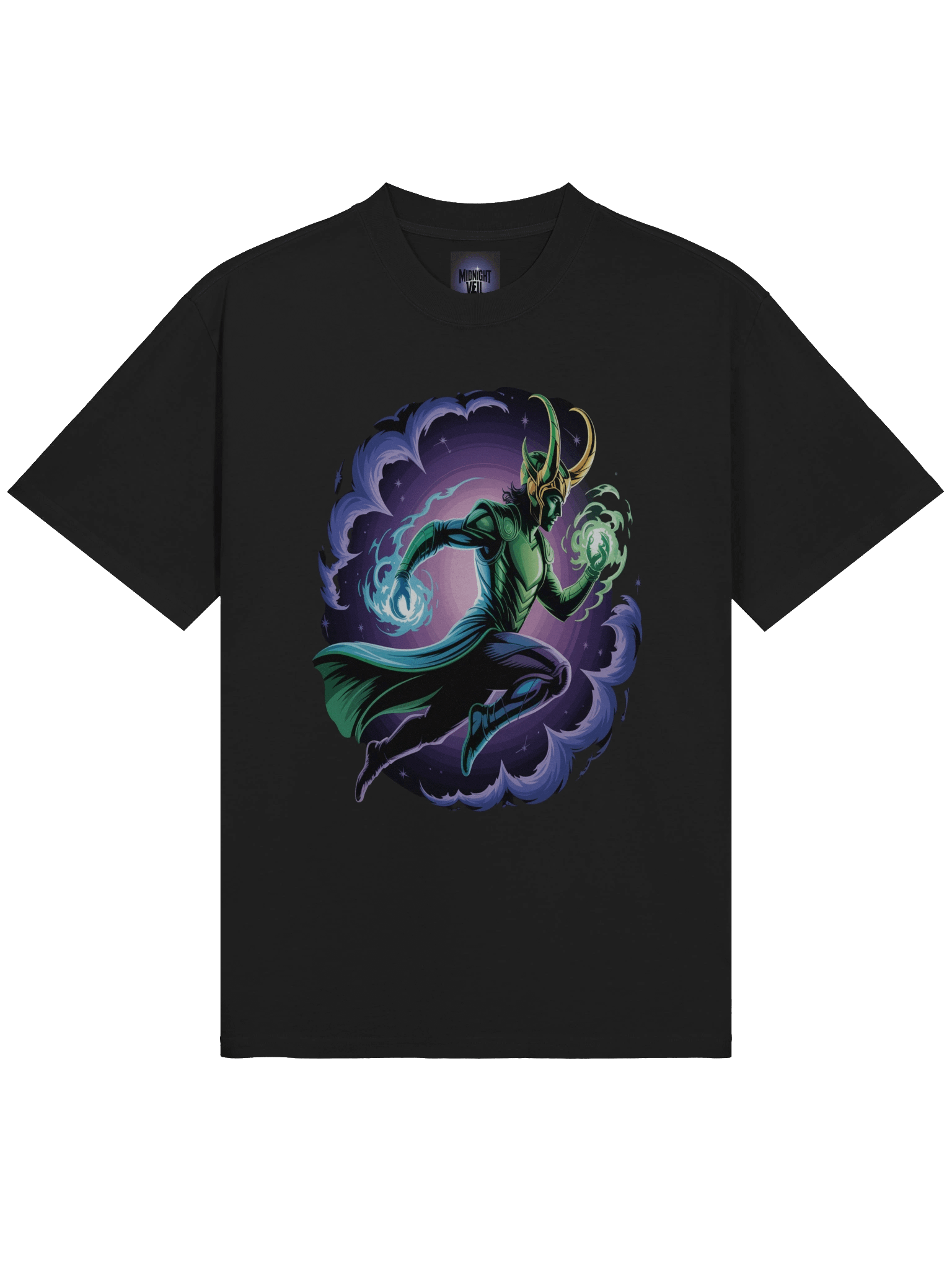 Loki Sorcerous Surge Oversized Faded T-Shirt product image (5)