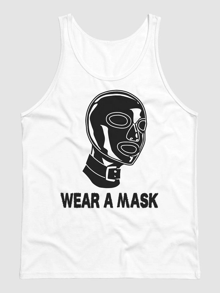 Wear a Mask Tank 😷 White product image (1)
