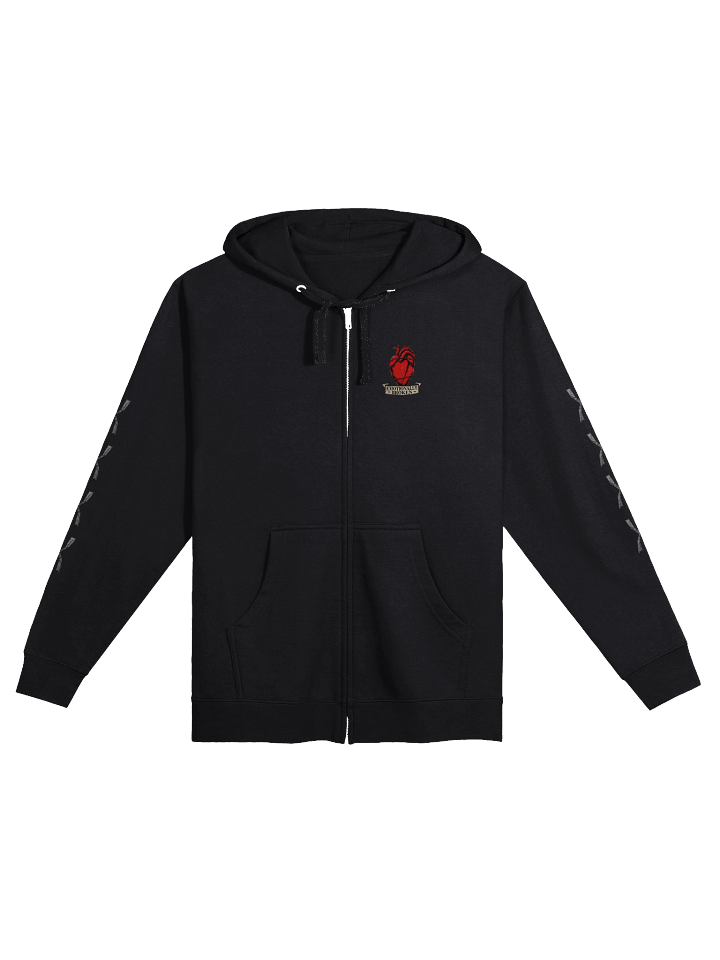 Emotionally Broken Zip Up Hoodie product image (1)