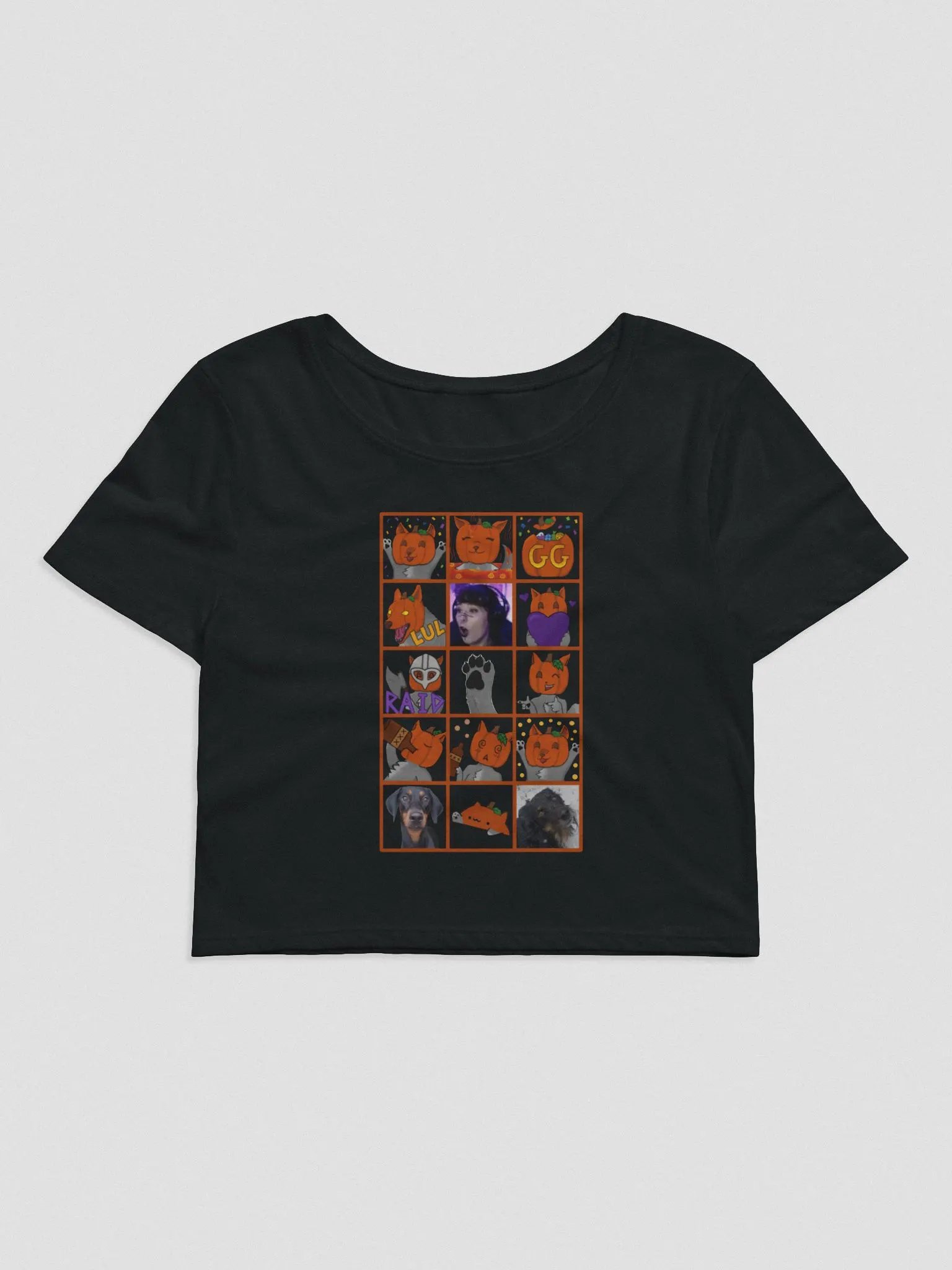 Emote Crop T-Shirt product image (1)