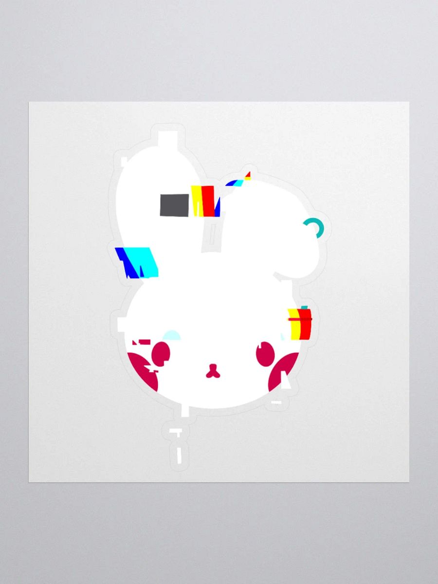 GlitchBun Sticker product image (1)