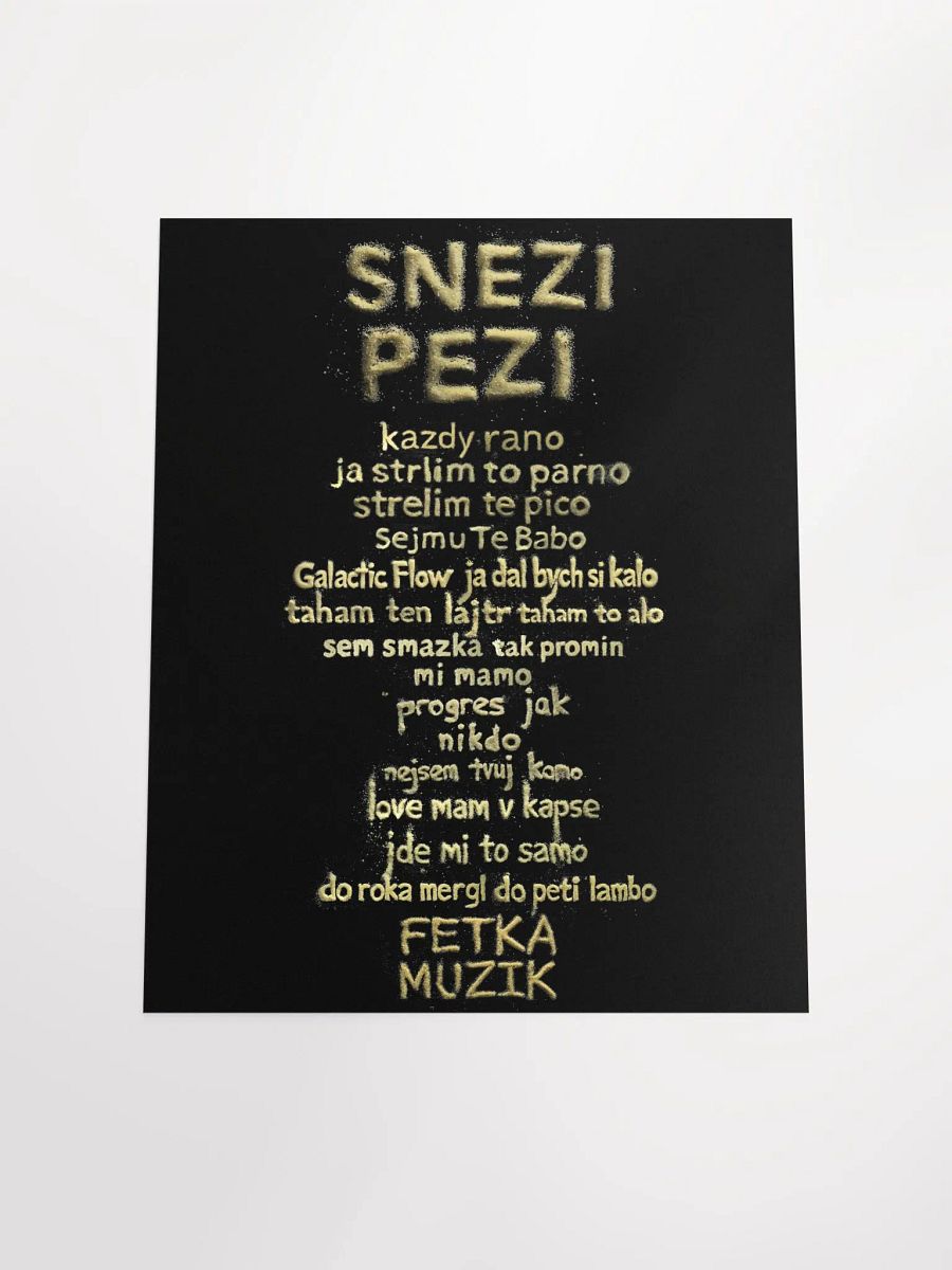 SNEZI PEZI POSTER product image (4)
