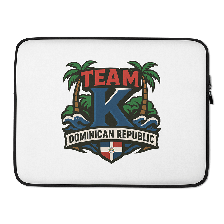 TEAM K Dominican Republic Laptop Sleeve product image (2)