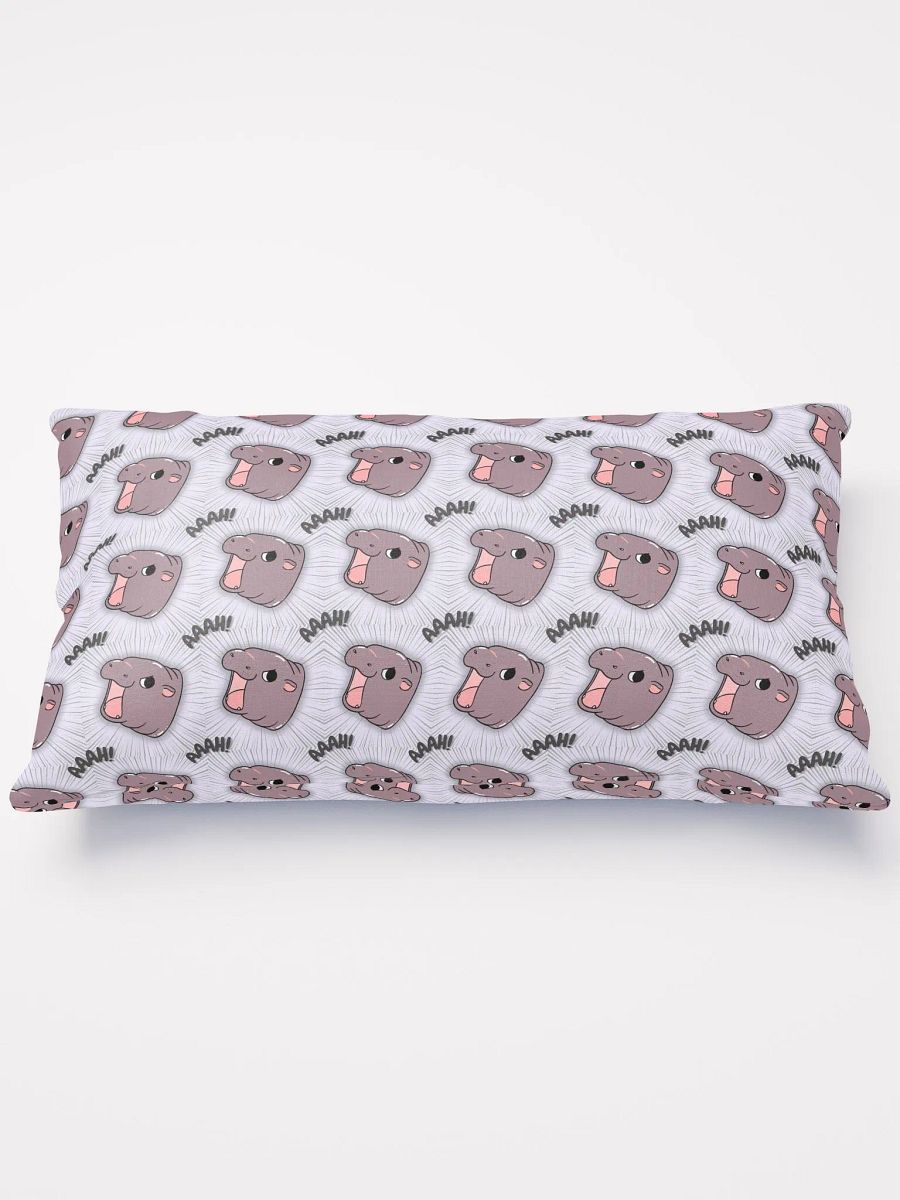 MOODENG'S LIGHT PURPLE AAAH! PILLOW! product image (2)