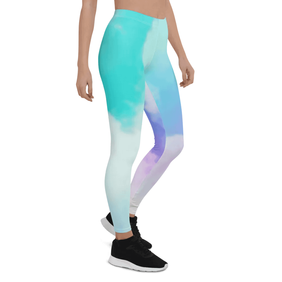 Blur cloud rainbow Design Legging - V2 product image (7)