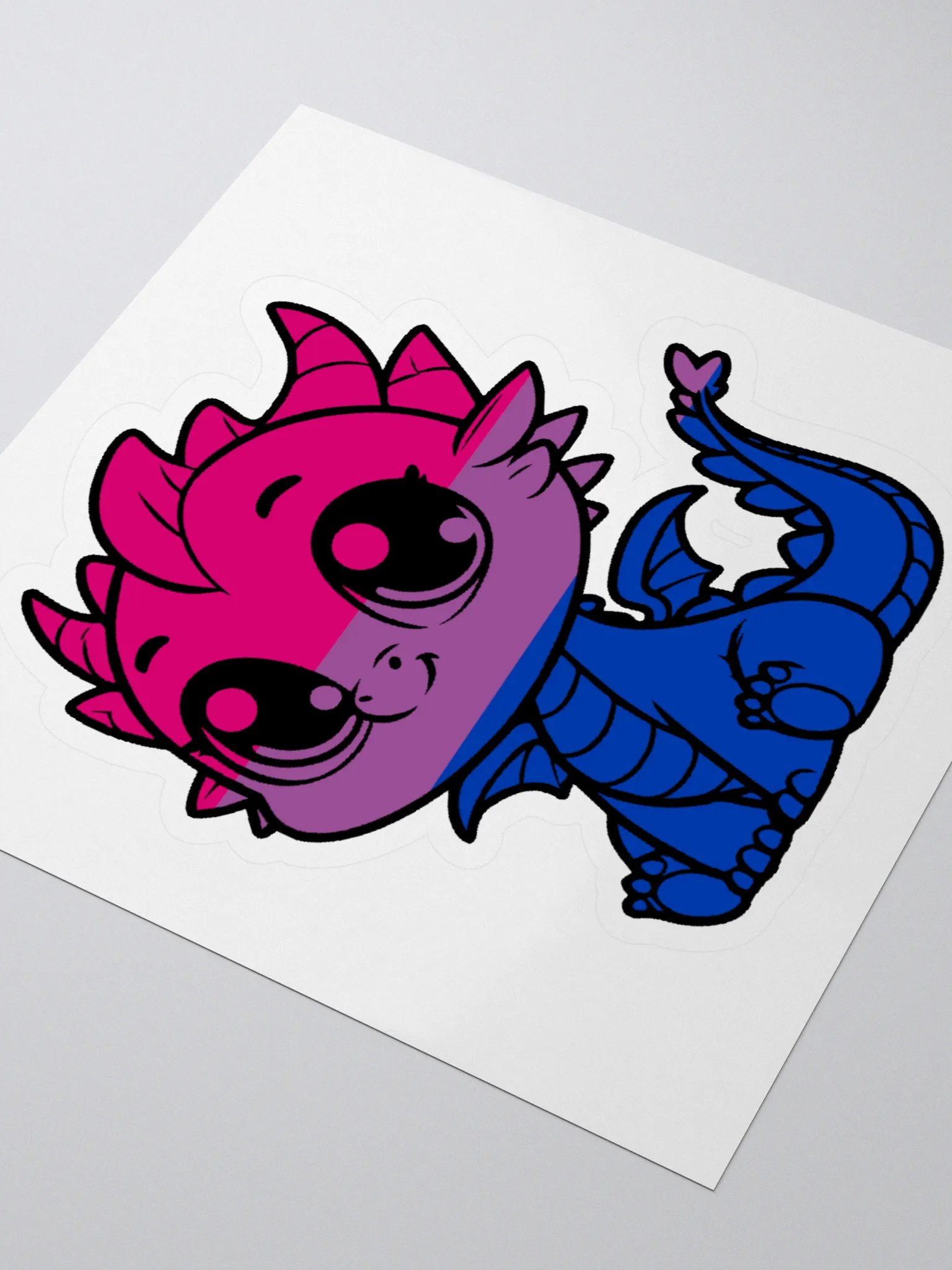Bisexual Pride Dragon Sticker product image (3)