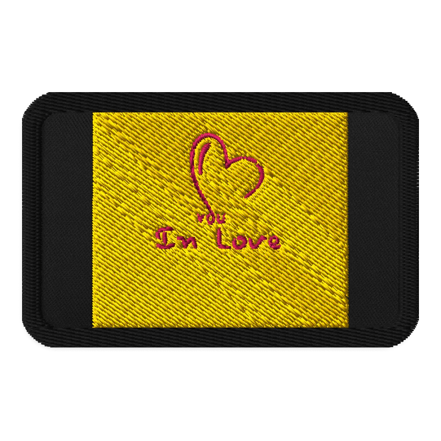YOU In Love Embroidered Patch product image (1)