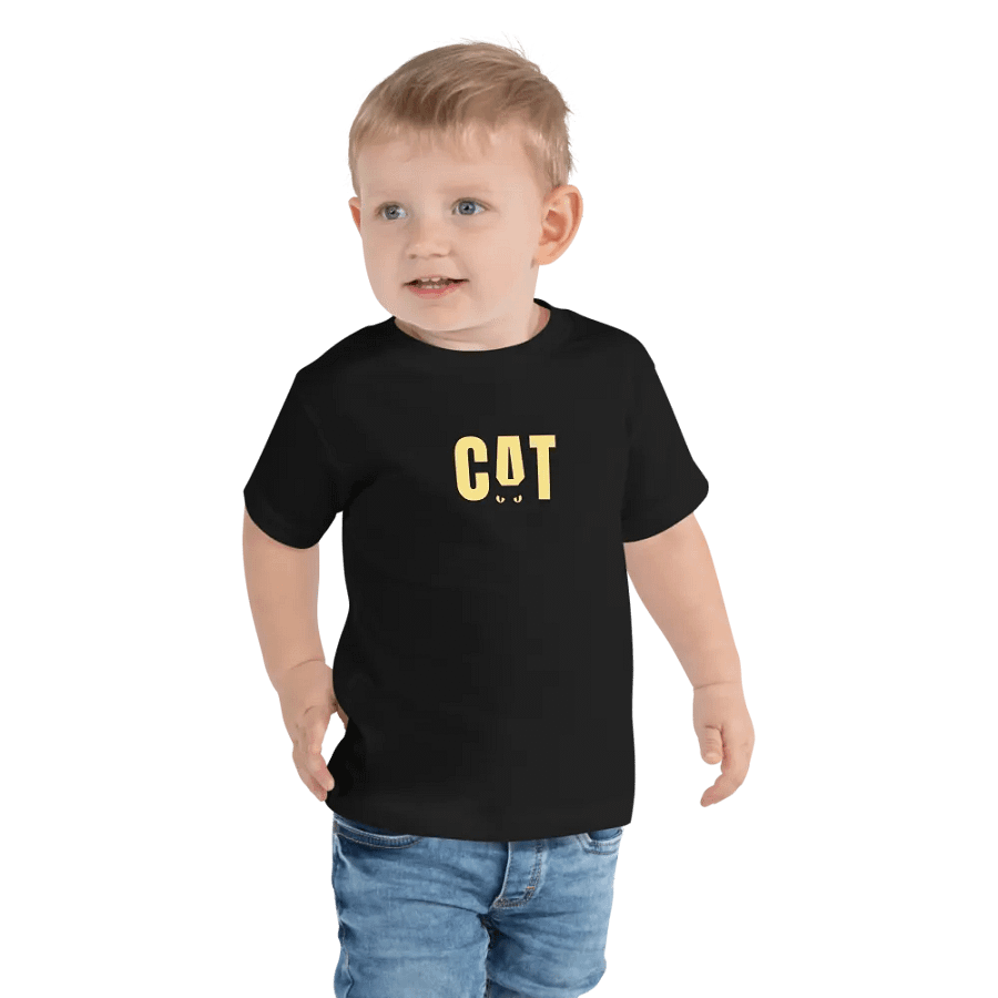 Peek-a-Boo Cat Eyes Toddler T-Shirt product image (4)