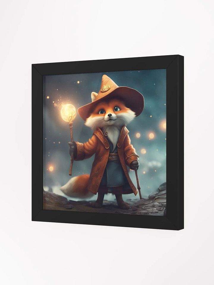 Framed Fox Wizard Poster product image (11)