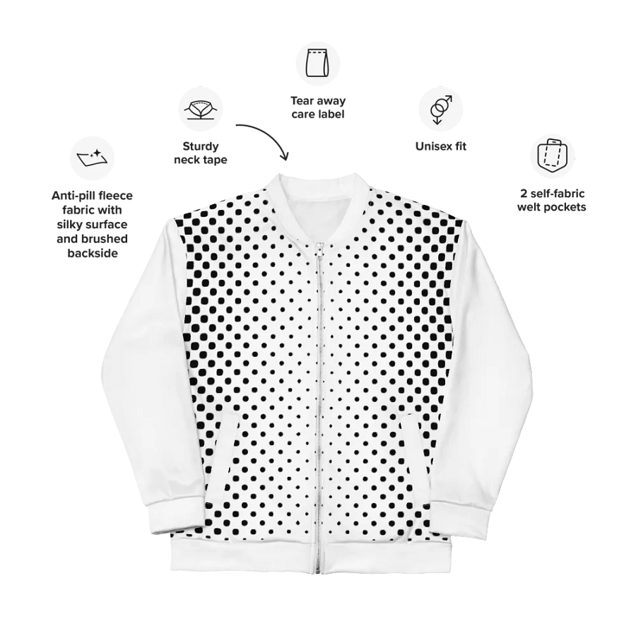 Customizable Canvas: All-Over Print Bomber Jacket product image (11)
