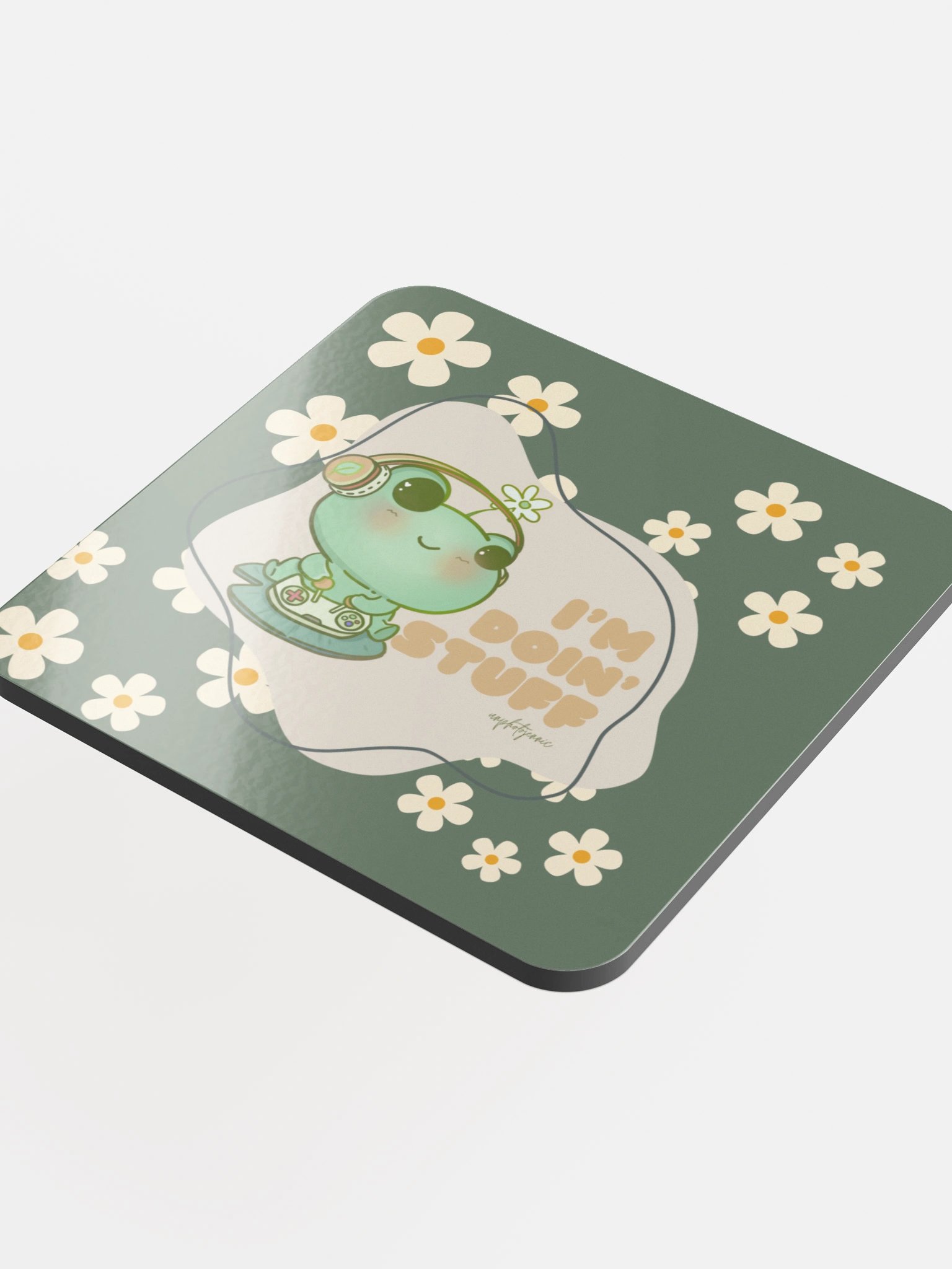 I'm Doin Stuff Cork Coaster product image (4)