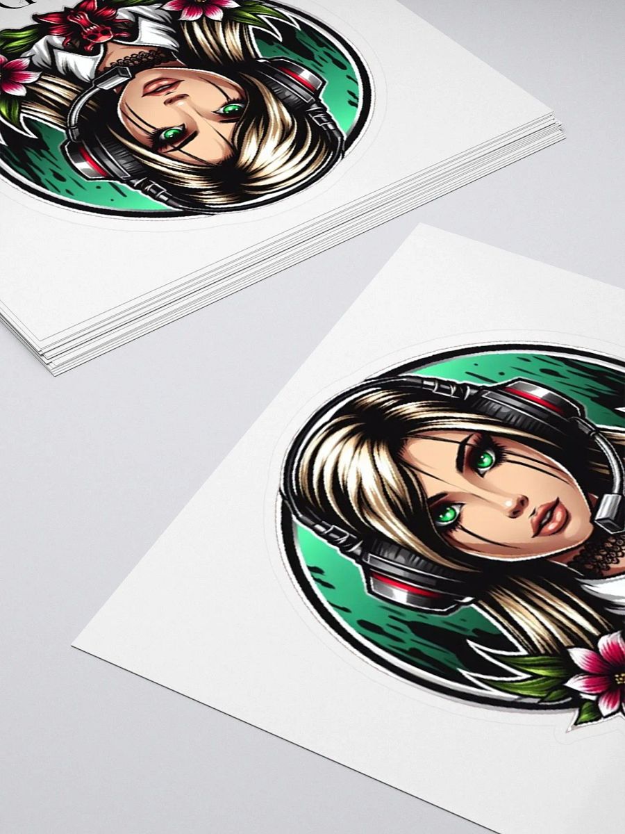 Floral Logo Sticker product image (4)