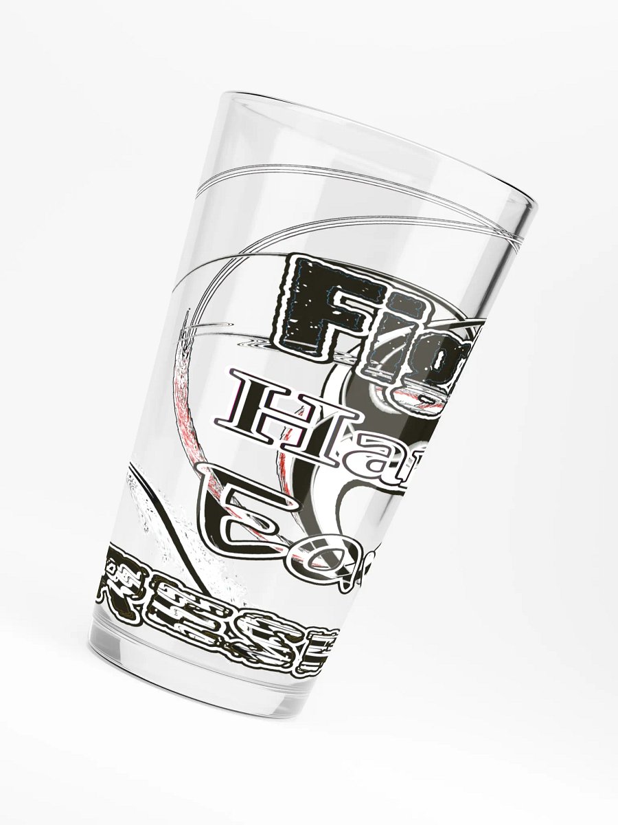 Fight Hard Earn Respect - Shaker Pint Glass product image (6)