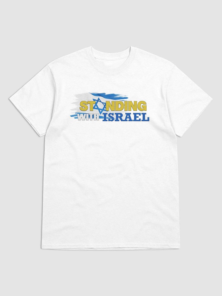 "STANDING WITH ISRAEL" T-Shirt product image (4)