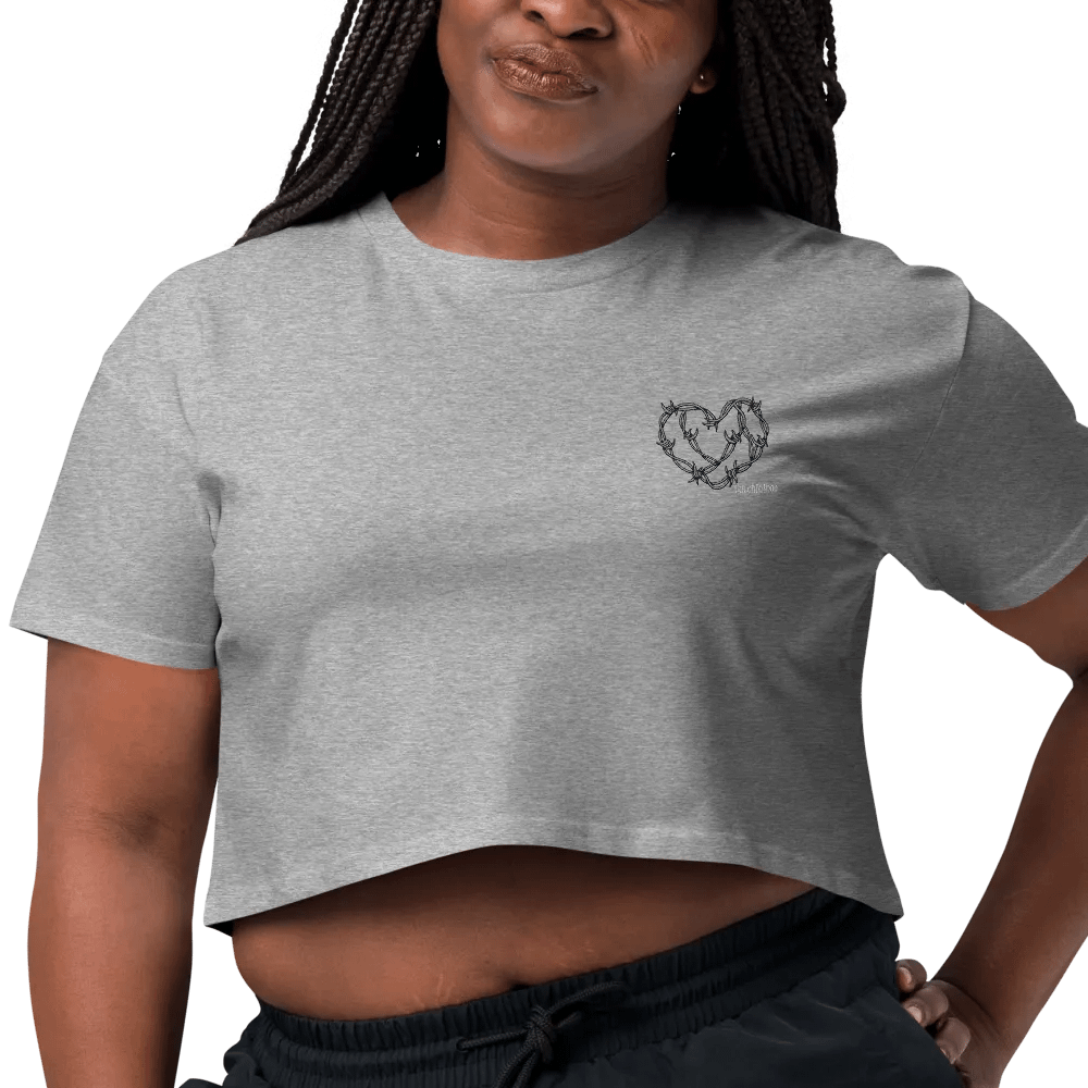 Barbed Heart Cropped Tee product image (1)
