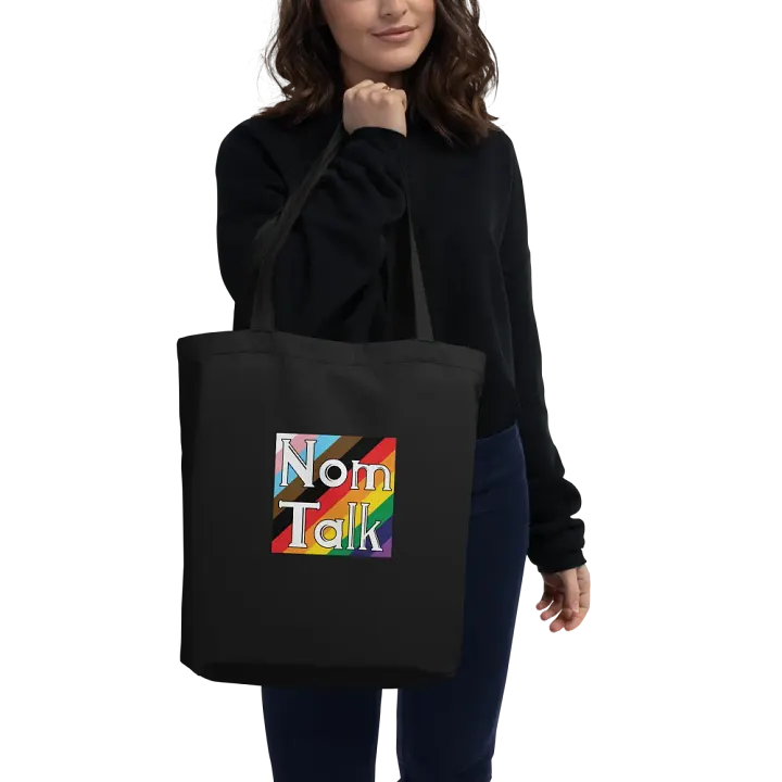 Nom Talk Pride Eco Tote Bag product image (2)