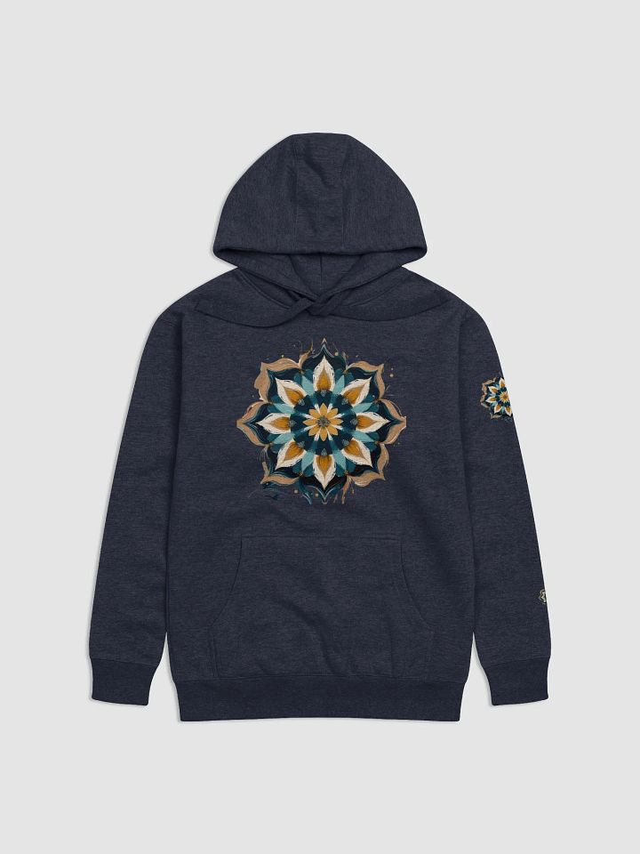 Starry Floral Unisex Hoodie product image (4)