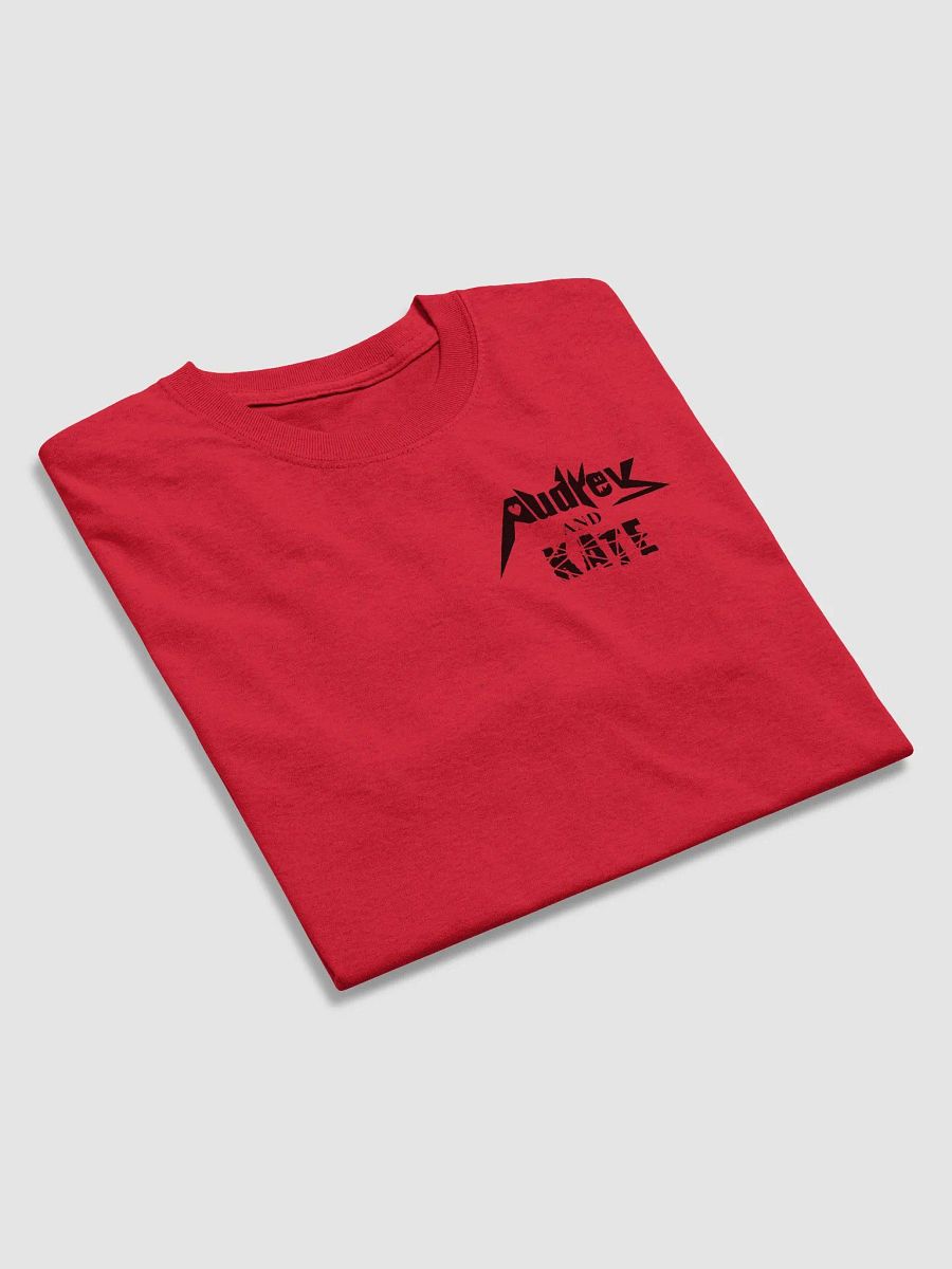 Audrey and Kate Official Black Small Logo T-shirt product image (29)