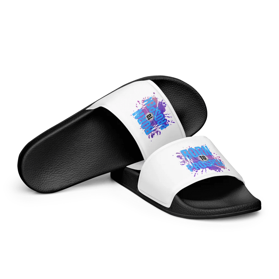 Born to Prosper Men's Slides product image (13)