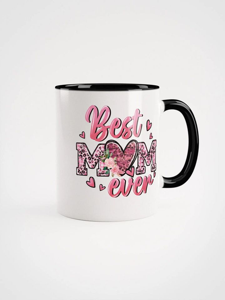 Leopard Print Best Mom Ever Accent Mug product image (2)