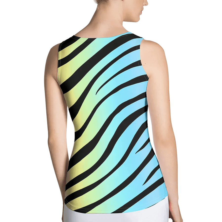 Electric Zebra Womens Tank product image (2)
