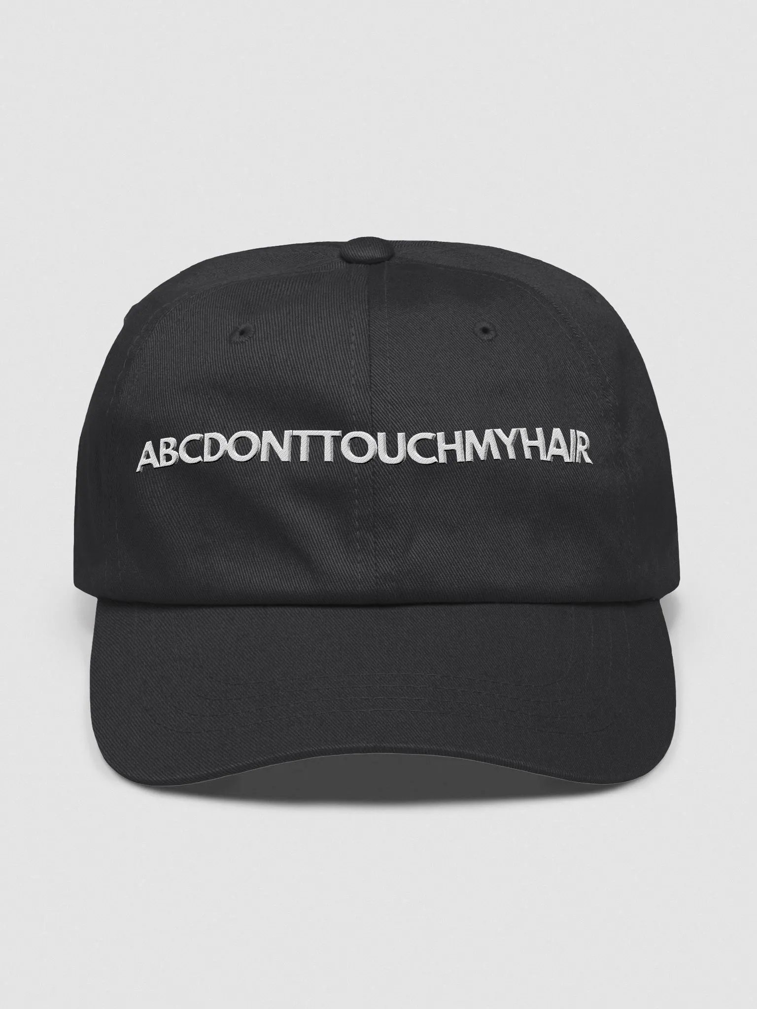 ABC Don't Touch My Hair Dad Hat product image (1)