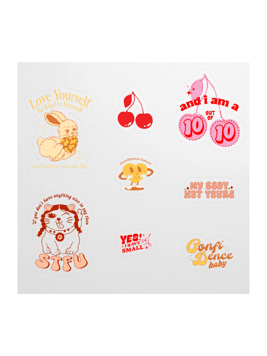 It's Confidence Baby Stickerssss product image (1)