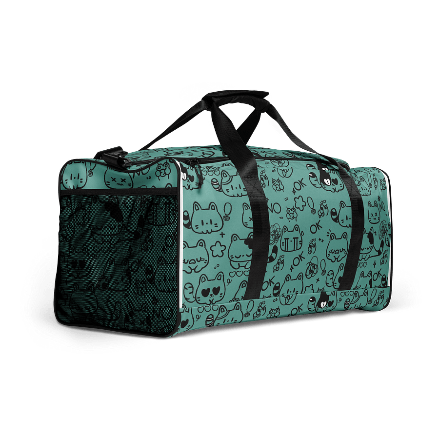 Cats Doodles Duffle Bag product image (2)