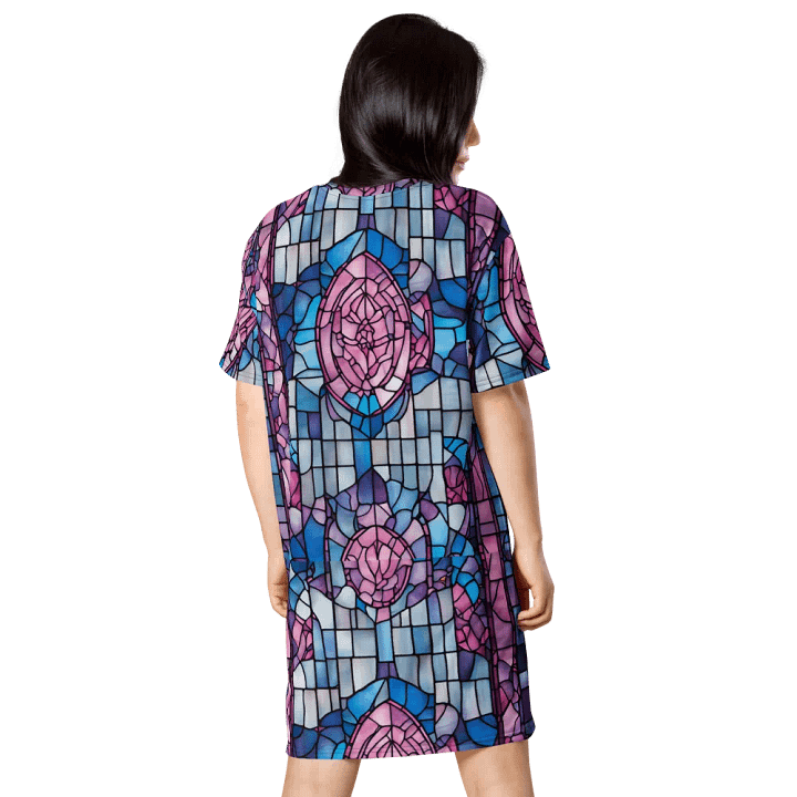 Symmetric Splendor T-Shirt Dress product image (2)