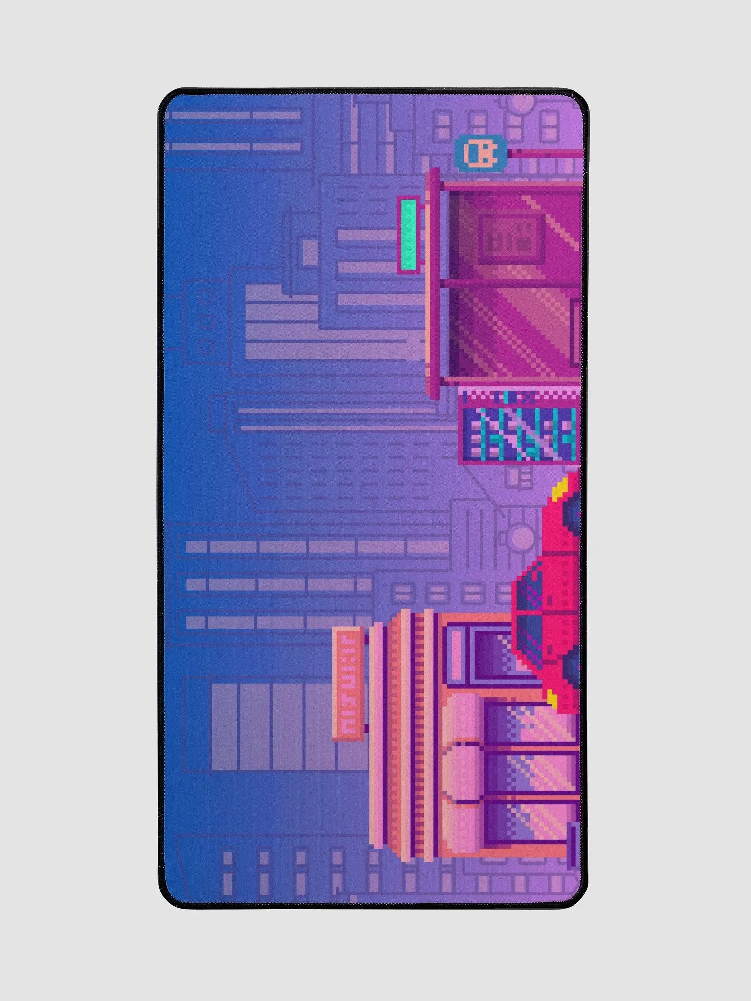 Retro Pixel Desk Mat product image (2)