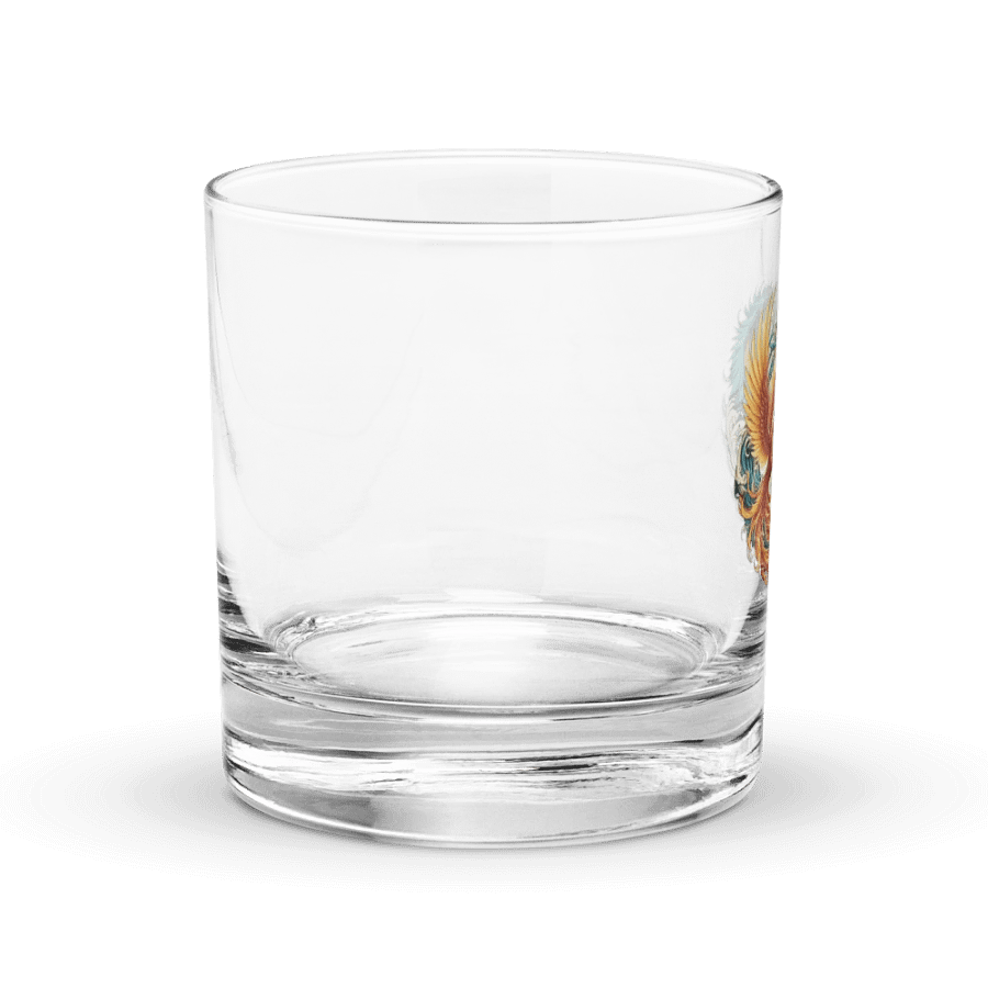Phoenix vs Dragon Rocks Glass product image (3)