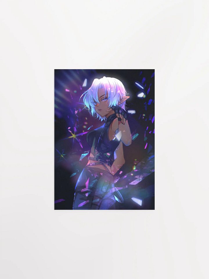 Aaiza K-pop Illustration Matte Poster product image (1)