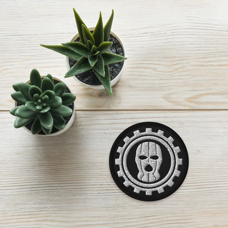 White Goonion Logo Patch product image (5)