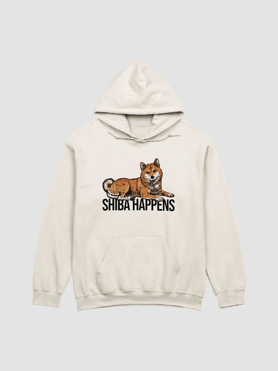 Shiba Happens Hooded Sweatshirt of a Shiba Inu | Funny Hoodie for Shiba Inu Paw-rents product image (21)