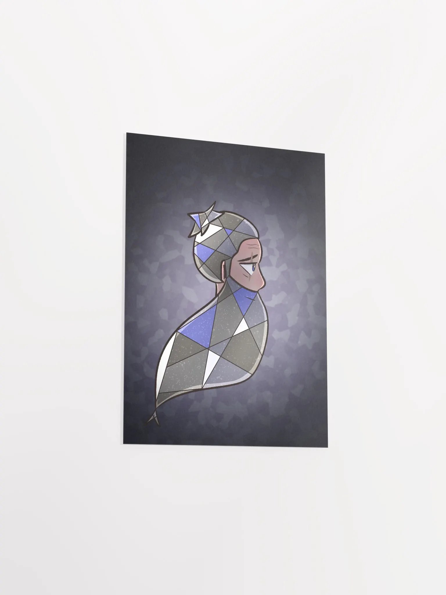 Blackbeard Stained Glass Print product image (3)
