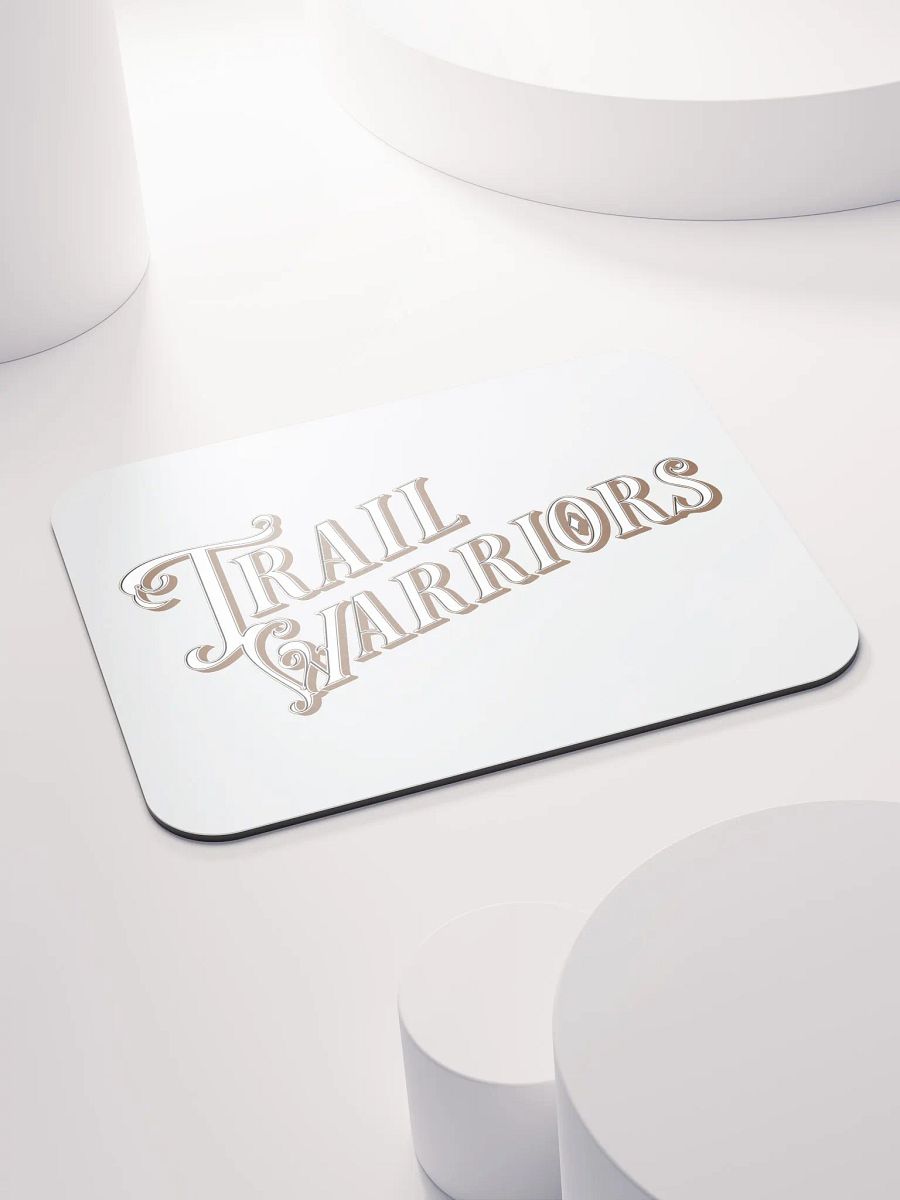 Brown Classic Trail Warriors Emblem Mouse Pad product image (4)