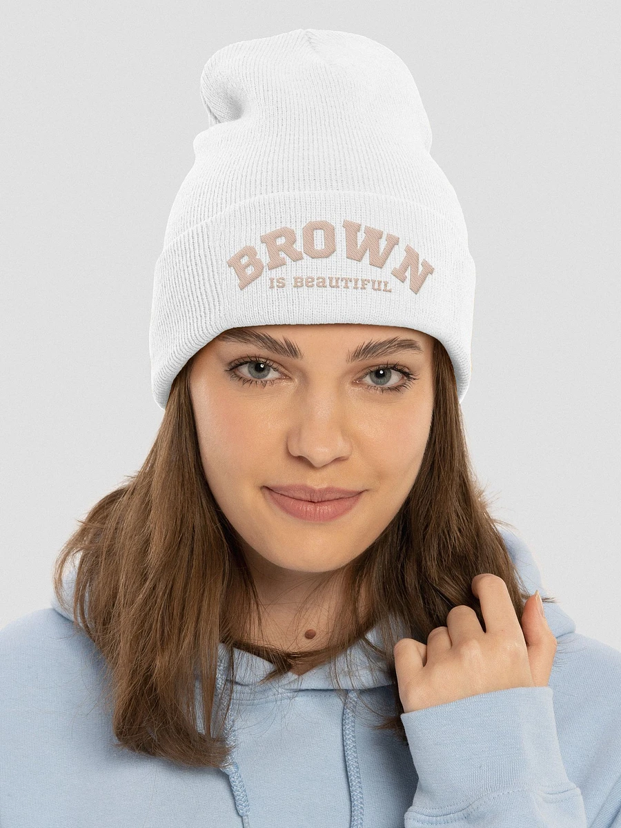 Brown is Beautiful Light Beanie product image (3)