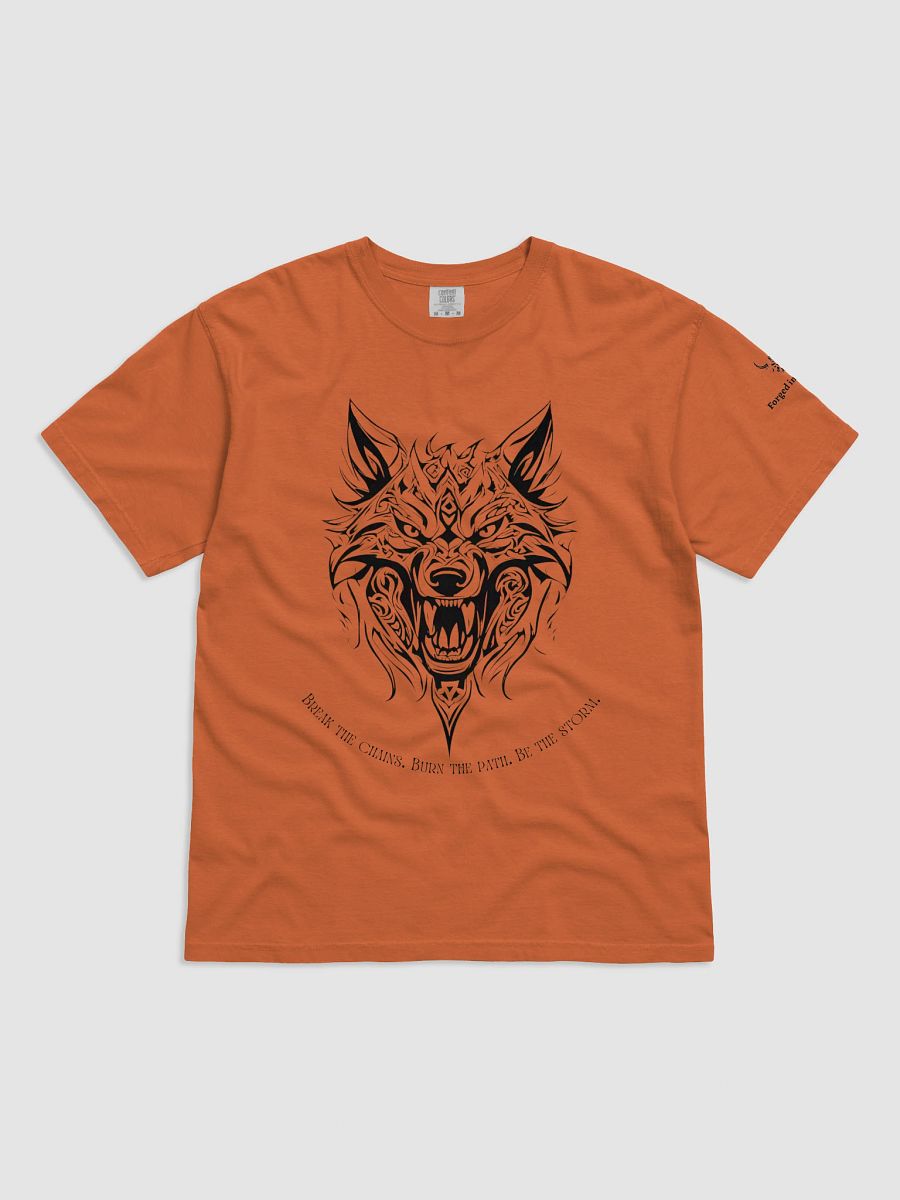 "Fenrir Unbound" – The Wolf of Ragnarok Tee | Forged In Valhalla product image (8)