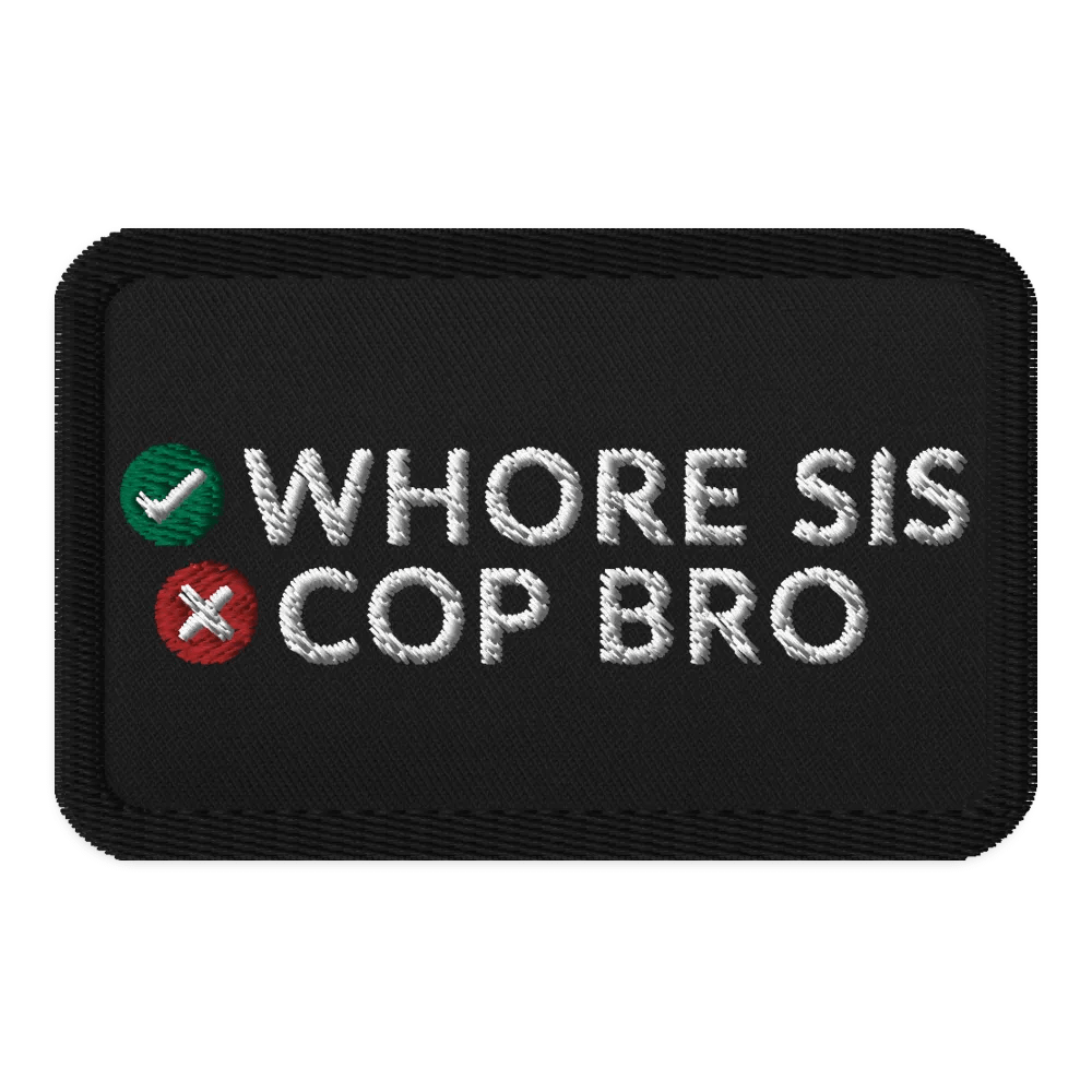 WHORE SISTER EMOJI - PATCH product image (1)