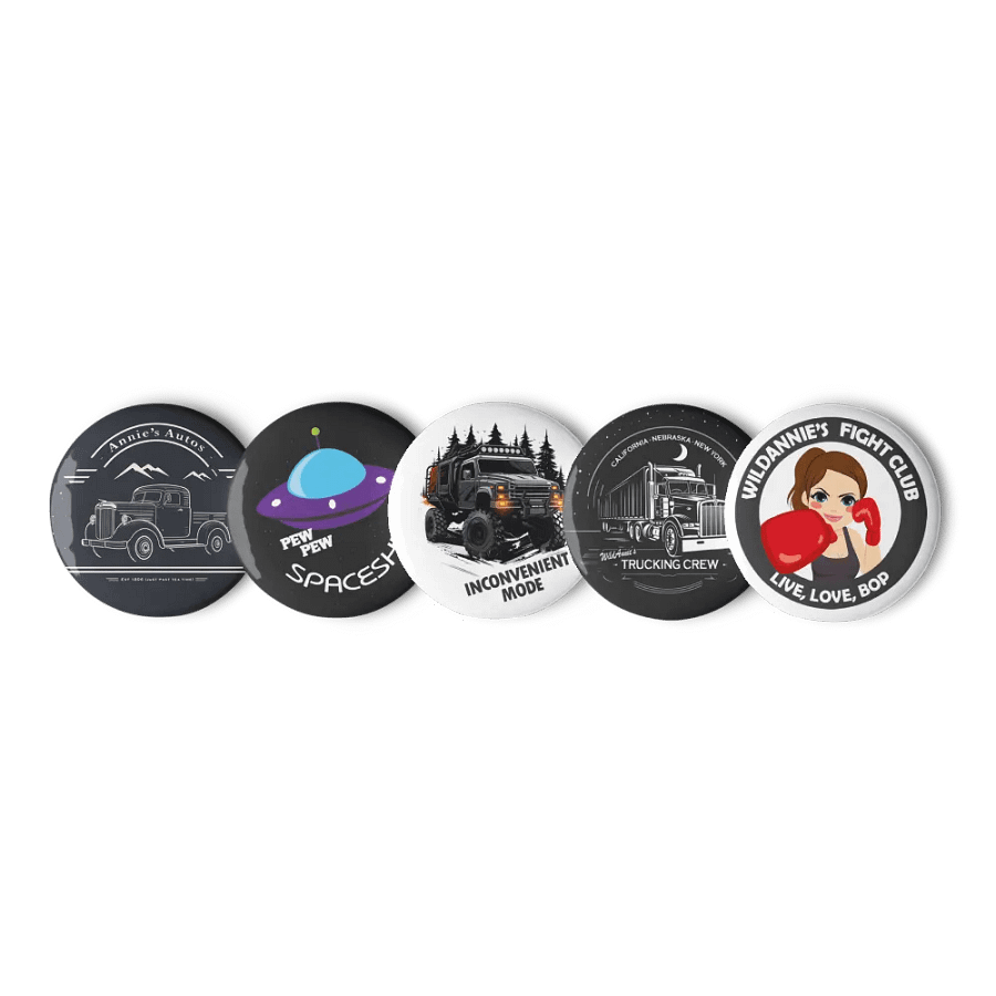 WildAnnie Pin Badge Set 1 product image (1)