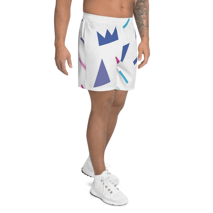 Snooch Gaming 90's All-Over Print Athletic Shorts product image (8)
