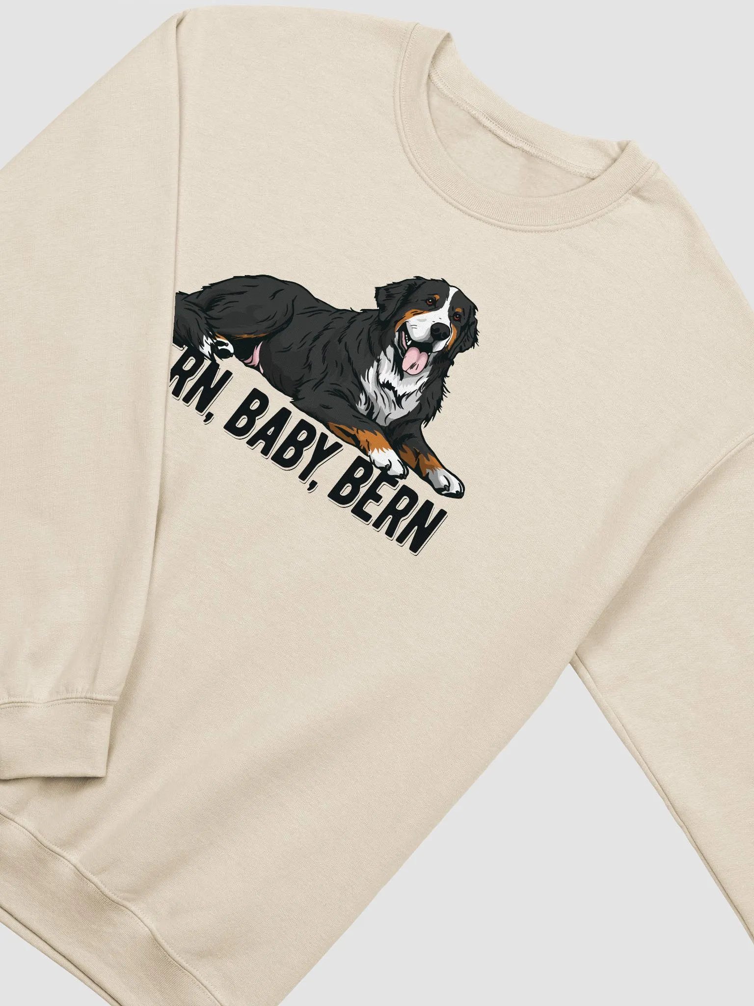 Bern, Baby, Bern Sweatshirt of a Bernese Mountain Dog | Funny Shirt for Berner Paw-rents product image (21)