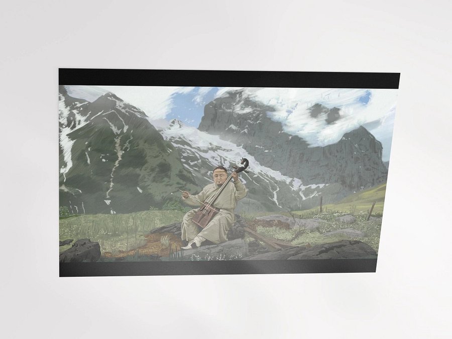Mongolian in Switzerland matte poster product image (3)