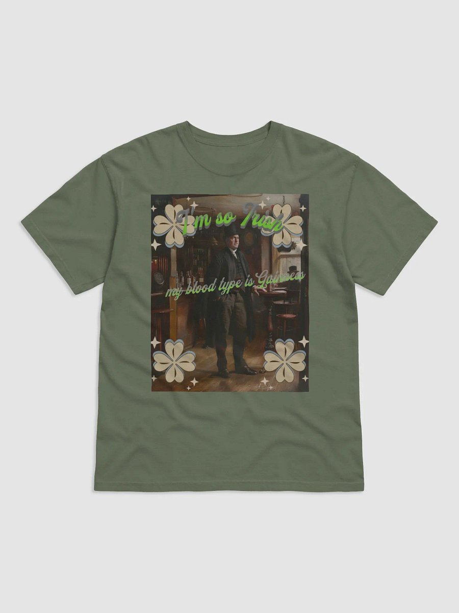 St. Patrick's Day Heavyweight Unisex Crewneck T-shirt product image (1)