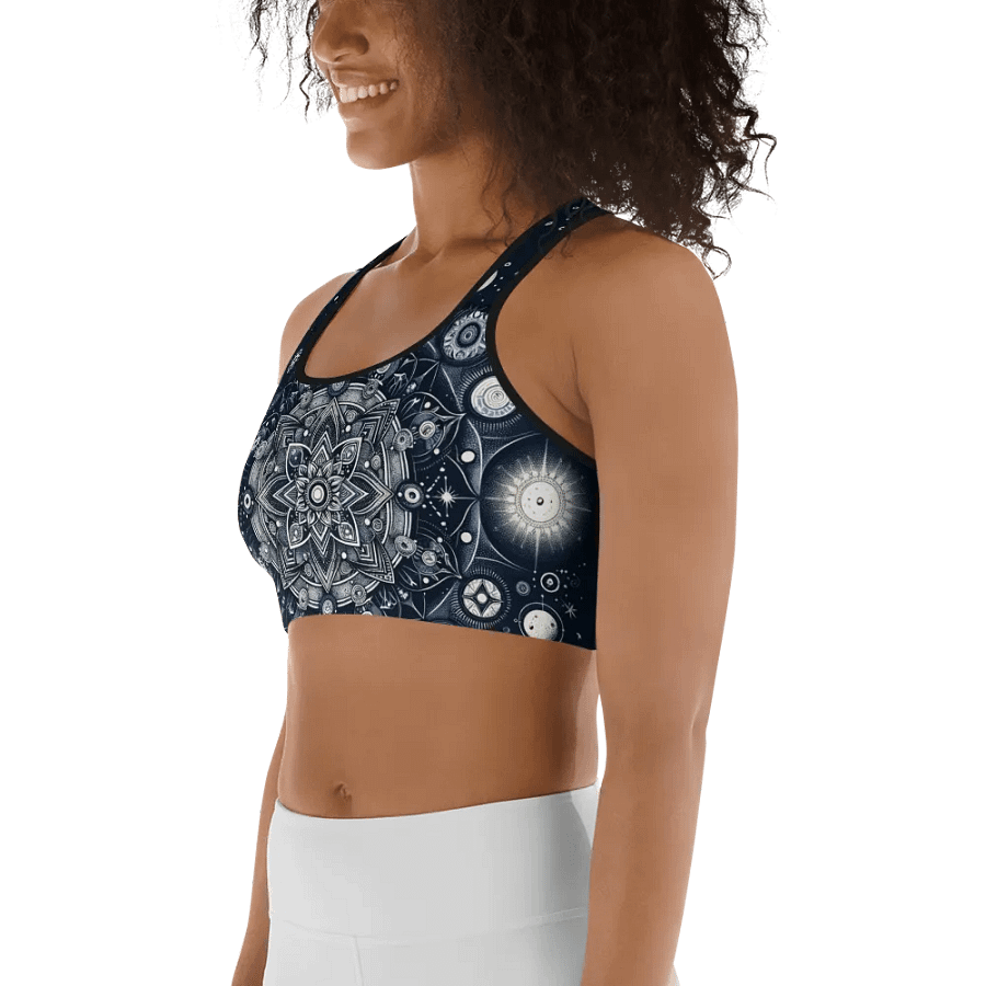 All-Over Print Sports Bra product image (4)