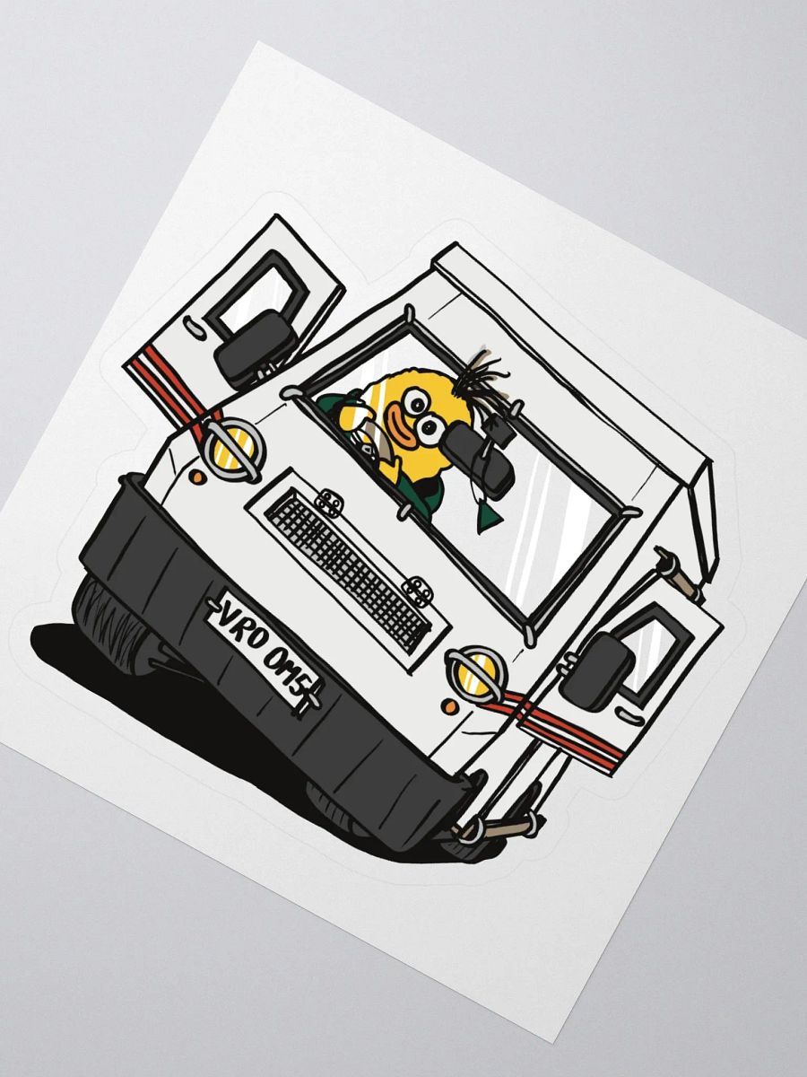 Big wheelie in his van sticker! product image (6)