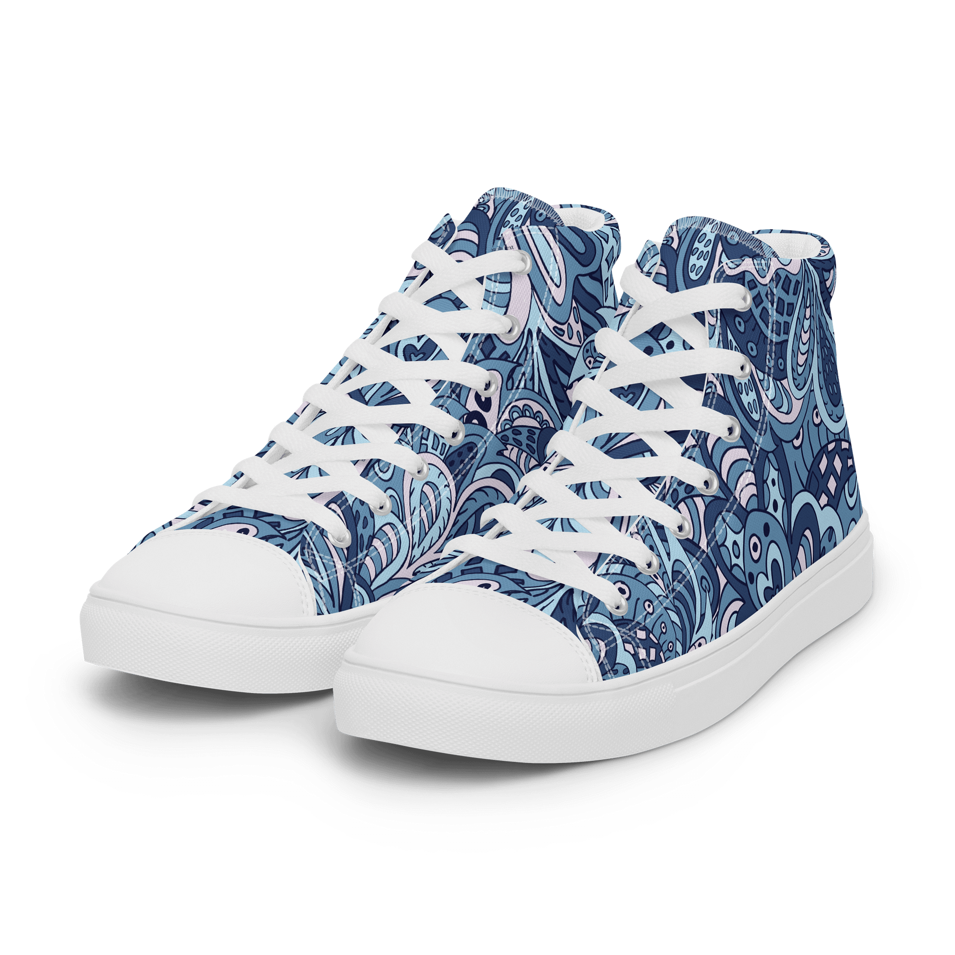 Symmetrical Floral High Tops product image (6)