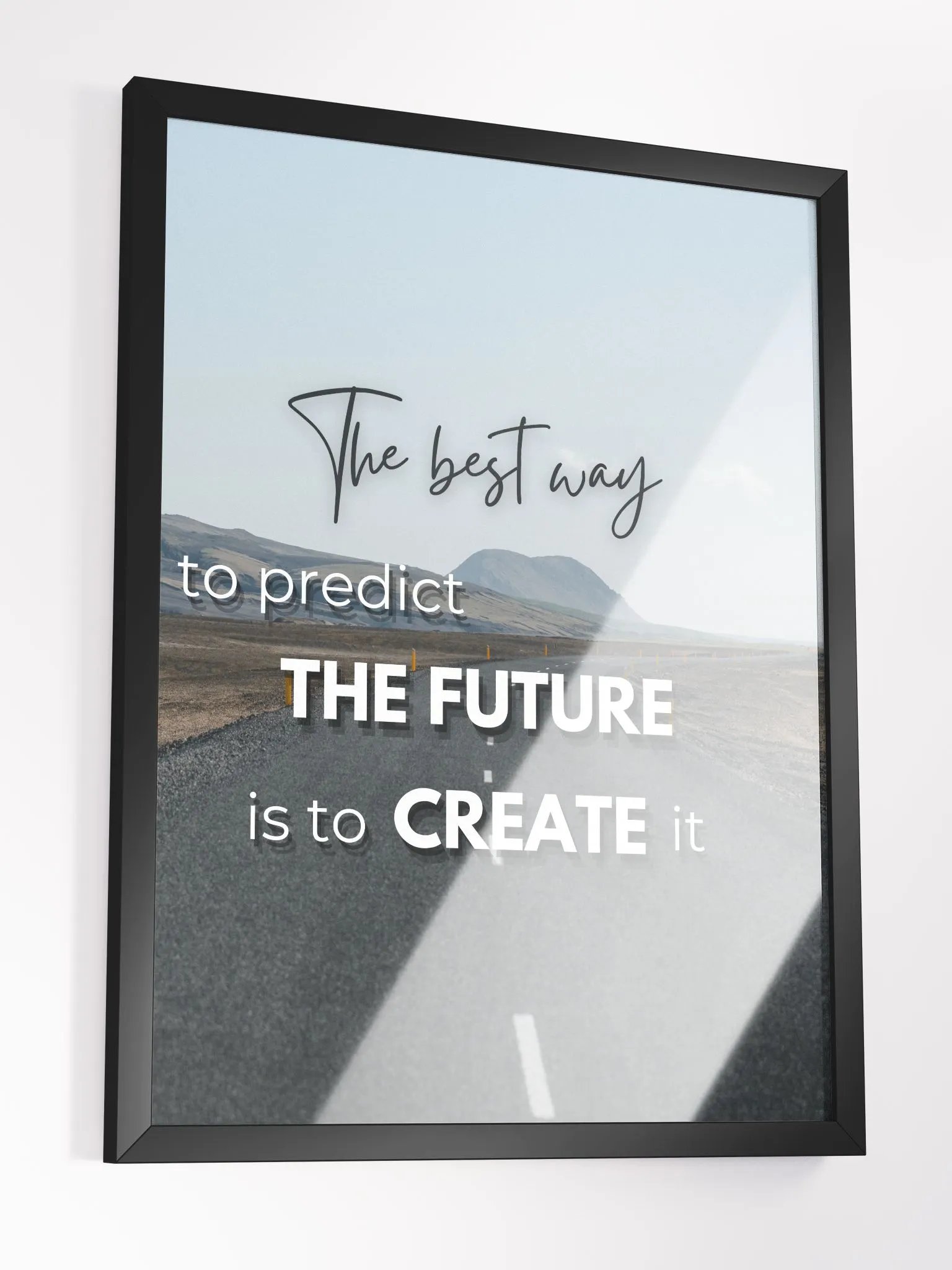 Create your future frame poster product image (3)